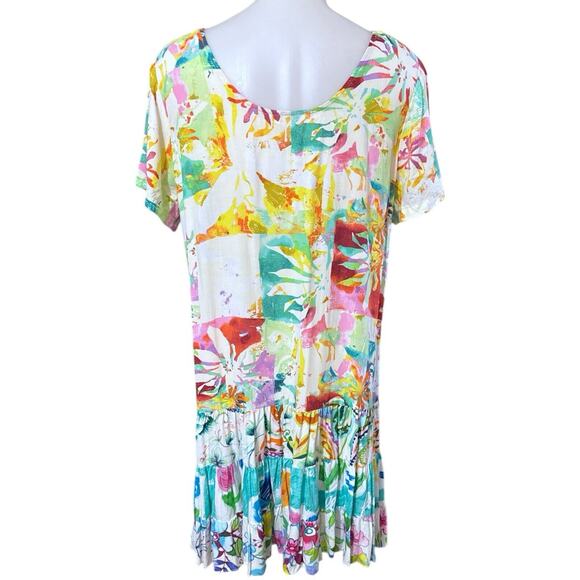 Jams World 50 Years Hawaii Pinwheel Pattern Women's Dress Size Large - Picture 4 of 10